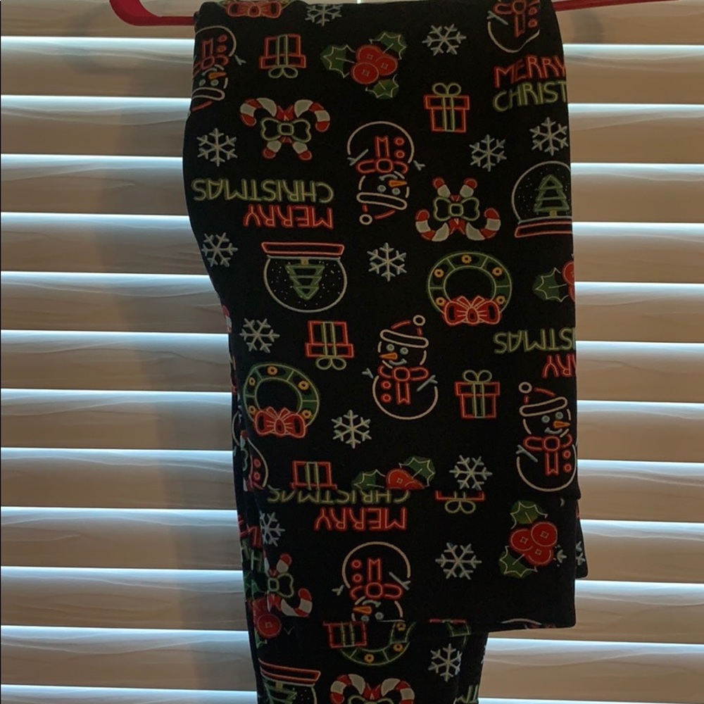 Fleece Lined Christmas Leggings!